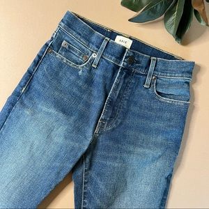 Able High Rise Classic Blue Wash Skinny Jeans